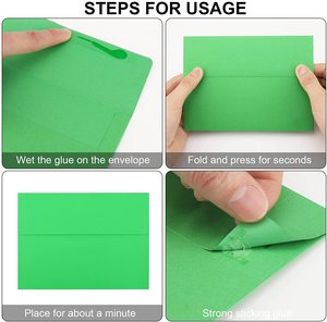 Phong Bì A7 <span class=keywords><strong>5</strong></span> 1/4X7 1/4 Vải Lanh Trắng 80 Gsm 24lb Phong Bì Thẻ Quà Tặng - Product Image 6