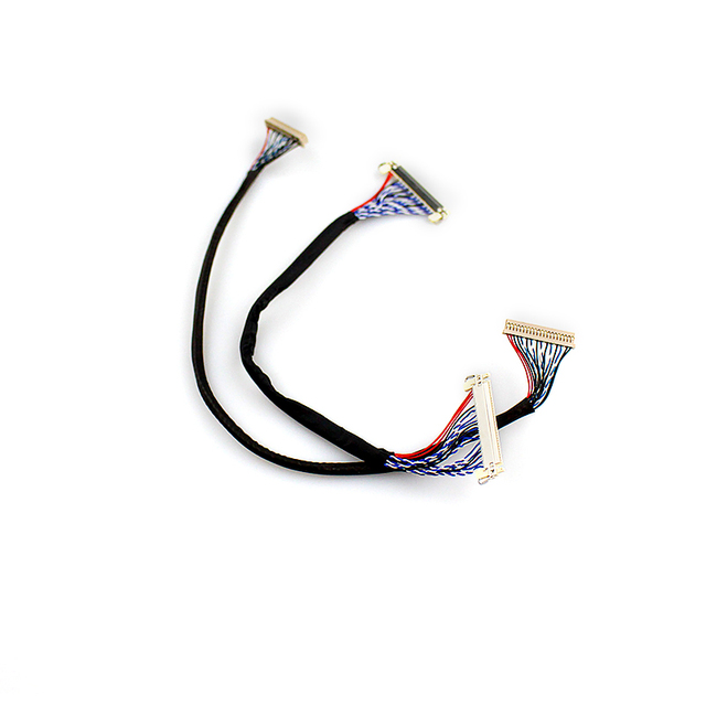 Customizable LVDS cable for Various sizes tft lcd panel to VGA connections and Connector optional No MOQ