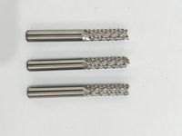 1/8 tungstène acier gravure fraise en bout grossière maïs fraise ODM/OEM PCB fraise Gong couteau pour Circuit imprimé
