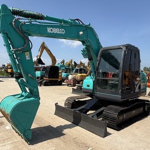 Excavatrice d'occasion Kobelco SK75 d'origine, haute qualité, provenant du Japon, 7,5 tonnes. - Product Image 1