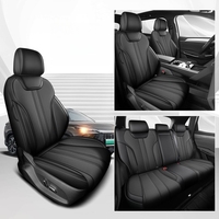 Housse de siège de voiture en cuir beige de luxe sur mesure pour Byd Song Plus Golf Dodge Charger Land Rover Honda Civic Destroyer 05