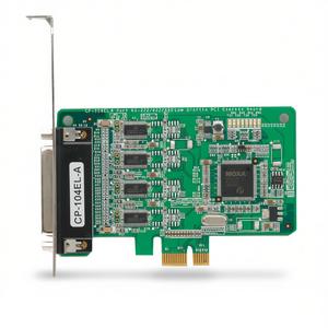 Tarjeta de Interfaz Serial PCI Express Moxa CP-104EL-A DB25M de 4 Puertos RS-232/422/485 de Perfil Bajo - Product Image 2