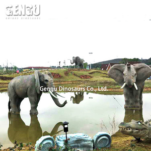 واقعية متحرك الفيل للملاهي - Product Image 6