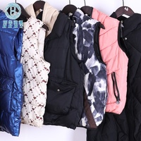 Chalecos de invierno usados al por mayor en fardos, Grado A, de segunda mano, gruesos y acolchados, sin mangas, tallas mixtas, ropa usada a granel para exportación