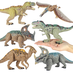 Juguete de Dinosaurio de Plástico Artificial para Niños, Modelo de Tiranosaurio Rex y Estegosaurio con <span class=keywords><strong>Boca</strong></span> Móvil, Adornos de Frozen para Niños de 7 <span class=keywords><strong>a</strong></span> 12 <span class=keywords><strong>A</strong></span>ños - Product Image 6