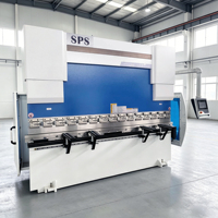 Presse plieuse CNC personnalisable, machine de pliage automatique, plieuse hydraulique synchronisée pour tôles avec DA53Tx