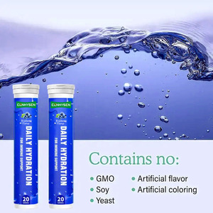 Comprimés de boissons de sport OEM pour l'exercice hydrater efficacement la tablette effervescente <span class=keywords><strong>hydro</strong></span>-électrolyte - Product Image 2