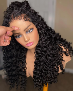 Vendedor de Pelucas de Cabello Humano Virgen Camboyano y Vietnamita con Encaje Suizo HD sin Procesar, Pelo Crudo Rizado de Birmania - Product Image 5