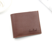 Dompet Pria Murah Grosir, Kulit Lembut Modis Desainer Klasik Berkualitas Tinggi, Tipis, Tempat Kartu & Uang, Harga Terjangkau