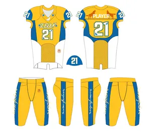 Custom High Quality Full Sublimation Printing Uniforms American Football Pants