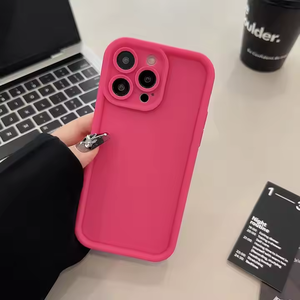 <span class=keywords><strong>Coque</strong></span> <span class=keywords><strong>Souple</strong></span> Antichoc Couleur Unie pour <span class=keywords><strong>iPhone</strong></span> 11 <span class=keywords><strong>12</strong></span> 13 14 15 16 Prix de Gros 2025 Prix Usine Étui Téléphone - Product Image 4