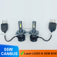 Nuevo diseño, proyector frontal de coche, sistema de luz de coche, actualización de faros delanteros, faros Led H1 H7 H4 9005
