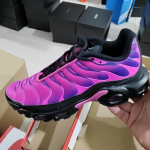 Chaussures de course <span class=keywords><strong>TN</strong></span> Plus de haute qualité, chaussures de sport pour hommes et femmes en grandes tailles, chaussures personnalisées à coussin d'air tendance - Product Image 5