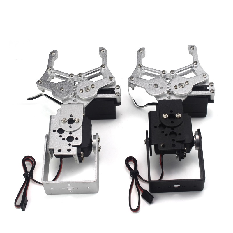 2-DOF манипулятор с захватом, оснащенным защитой от горения рулевым механизмом, с открытым исходным кодом, цифровой рулевой механизм, робот-манипулятор