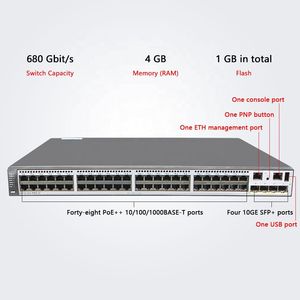 S5730-60C-PWH-HI 02351MQV S5700 Series S5730-HI Series 48 Port Core <b>Switch</b> <b>POE</b> Ethernet <b>Switch</b> for h w - Product Image 4