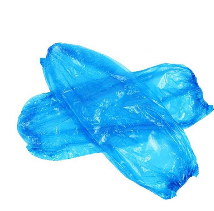 Пылезащитный полиэтиленовый цветной хирургический нарукавник с водонепроницаемым пластиковым защитным рукавом