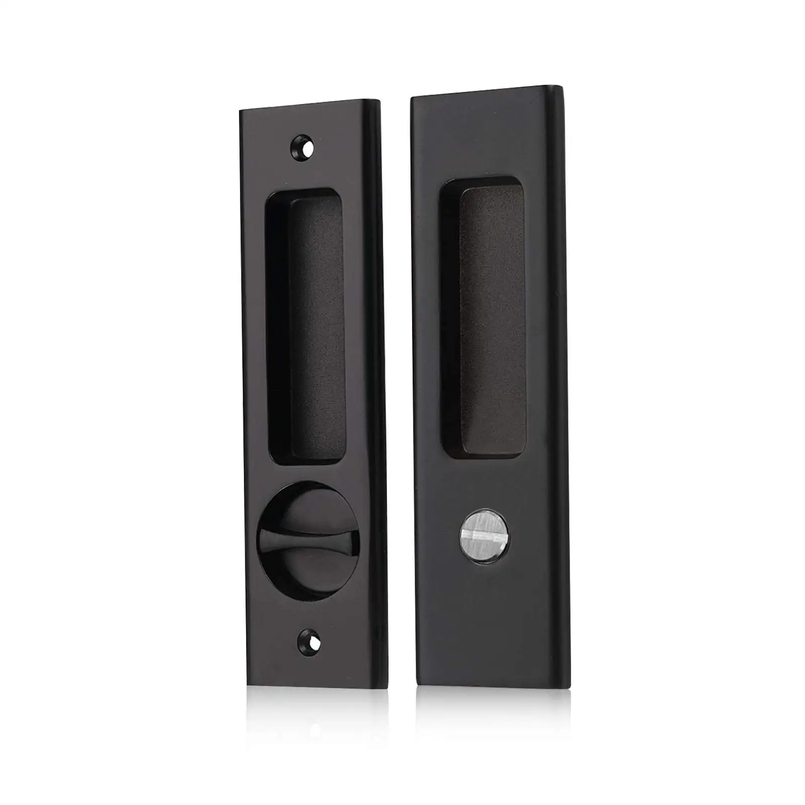 Phần cứng cửa trượt xử lý cho phòng tắm, Barn Door tuôn ra xử lý, Pocket Door Lock