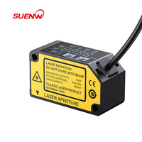 Sensor Perpindahan Laser CMOS Presisi Tinggi HZ-C200 Jarak Pengukuran 200mm IP67 Sensor Jarak Laser Npn Pnp