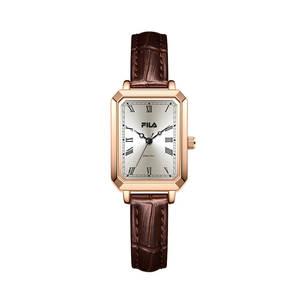 <span class=keywords><strong>Montre</strong></span> carrée rétro de luxe légère pour femme, bracelet en cuir, coffret cadeau tendance, cadeau d'anniversaire pour petite amie, meilleure amie, 6512 - Product Image 6