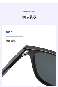 Tendencias 2024 gafas de sol de lujo de moda gafas cuadradas clásicas para hombres UV400 logotipo personalizado lunettes DE LUXE mujeres - Product Image 3