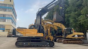 Excavadora de cadenas Hyundai 305LC-9T usada con válvula hidráulica Kawasaki, capacidad de cazo de 0.2m y peso operativo de 34 toneladas para construcción - Product Image 2