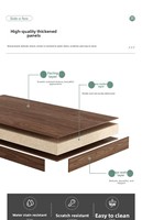 Table d'appoint ronde simple et compacte pour salon et salle à manger, idéale pour les petits appartements et maisons, table basse avec quelques coins