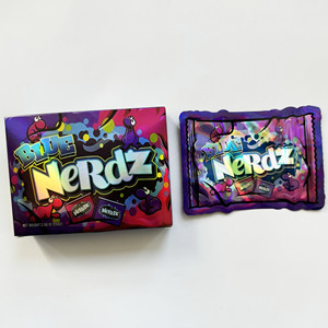 Tùy Chỉnh In Nắp Kéo Nhỏ Nhỏ Kỳ Lạ Kẹo Cookie Nhựa Dây Kéo Bao Bì 3.5G Mùi Bằng Chứng 3.5 Mylar Túi Và Hộp - Product Image 4