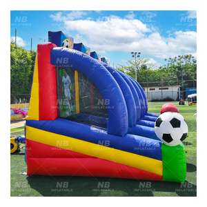 Juegos Deportivos Inflables Interactivos para Parques de Diversiones al Aire Libre, Juego de Lanzamiento Multijugador 4 en 1, Juego Inflable Interactivo - Product Image 2