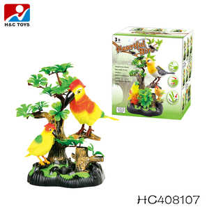 Nuovo Giocattolo per Bambini: Gabbia per Uccelli Elettrica con Controllo Sonoro e Due Piccoli <span class=keywords><strong>Uccellini</strong></span> - Product Image 5