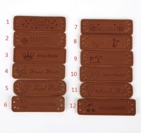 Étiquette en cuir Patch pour vêtements Vêtement
