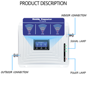 Répéteur de signal intérieur <span class=keywords><strong>Amplificateur</strong></span> de signal mobile avec antenne Usine Best-seller 2 3 4 5G Tri Bande 900 1800 2100MHz - Product Image 3