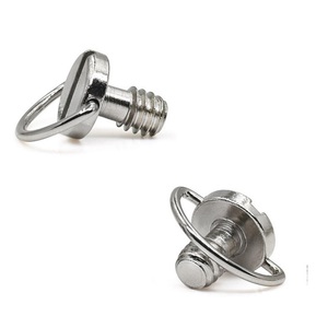 1/4 Máy Ảnh Vít Cho Phát Hành Nhanh Chóng Tấm Gấp D-Ring Adapter Tripod Monopod Gắn Rãnh Cắm Microphone Chủ Bolt - Product Image 3