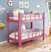 Lit superposé en métal pour enfants - Conception durable et écologique avec couleurs personnalisables pour chambre à coucher, école, hôtel