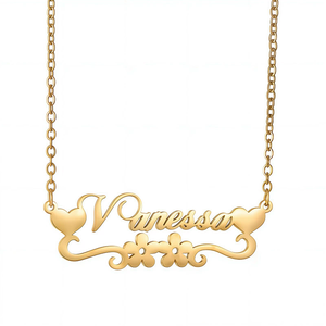 สร้อยคอจี้มงกุฎคริสตัลขายส่ง ชุบทอง สายสแตนเลส สไตล์เครื่องประดับ ของขวัญ - Product Image 6