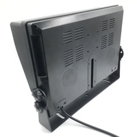 Monitor de TV para coche LCD TFT de 10.1 pulgadas, nuevo modelo 2021, con 8 entradas de video, DVR móvil integrado, puerto USB para vehículos especiales de 24V, camiones y autobuses.