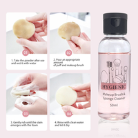 Nettoyant Liquide Doux pour Houppettes et Éponges de Maquillage – Nettoyage en Profondeur Portable – Prise en Charge du Dropshipping et de la Livraison Mondiale