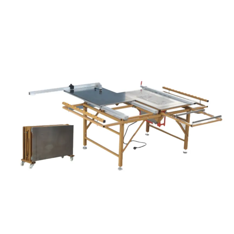 Mini Folding Woodworking Cutting Panel Saw Portable Wood Sliding Table Saw