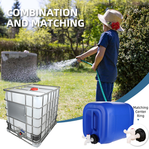 Grifo de Repuesto para Tanque IBC de Rosca Gruesa de 1/2'' 3/4'', Conexión de Barril, Válvula de Grifo para Riego de Jardín y Hogar - Product Image 3