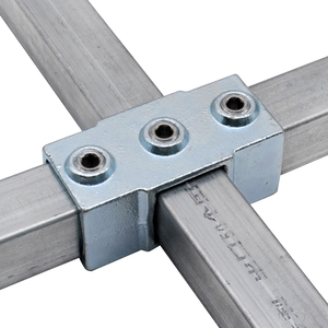 Ống mạ kẽm phụ kiện dễ uốn sắt kim loại ống vuông kẹp chìa khóa nối chặt bằng allen key chéo fittingas - Product Image 1