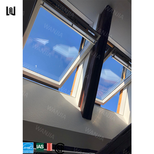 Eficiencia energética Ventanas acústicas de doble acristalamiento Ventanas de techo eléctricas Tragaluces esmaltados de aluminio - Product Image 5