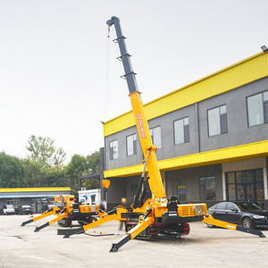 Grue araignée miniature portable de haute qualité de 10,5 tonnes, équipement de construction - Product Image 1