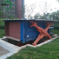 Station de Compression des Déchets Médicaux Souterraine Professionnelle RNKJ – Compacteur Hydraulique Efficace pour Centres de Santé