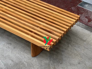 Solid Wood <strong>Teak</strong> Wood Wooden Outdoor Patio <strong>Bench</strong> - Product Image 3