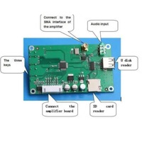 Émetteur FM stéréo personnalisé 150W 76M-108MHz Amplificateur de puissance RF Composants électroniques pour station de radio amateur