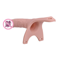 Verstellbares Silikon Wasserdichtes Strap-On Harness-Set für Männer und Frauen – Bequemer, tragbarer Dildo für Lesben-Spiele, umweltfreundlich, ohne Nebenwirkungen