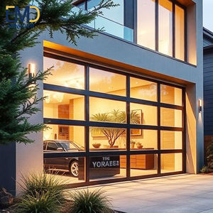 Portes de garage en bois avec panneaux d'isolation thermique double couche - Product Image 5