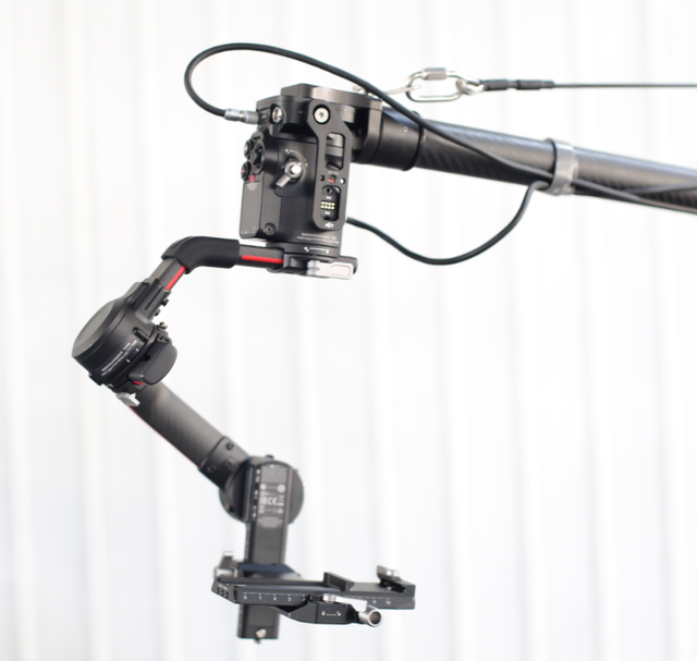 TL MEDIA Carbon Fiber Mini Jib 4 Meter Reusable Other Camera Accessories Compatible with Ronin S/RS2/ZHIYUN Crane2
