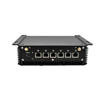 6 * I225V/i226V Opnsense Pfsense Server 1235U DDR5 M.2 6 2,5G MINI PC Firewall Router Pc Ubuntu Cloud Sync HD 12-19V Firewall PC