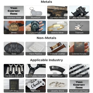 เครื่องแกะสลักเลเซอร์ไฟเบอร์แบบตั้งโต๊ะ -- 20W/30W/50W สำหรับงาน DIY บนโลหะและเซรามิก - Product Image 5