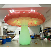 Décoration lumineuse en forme de champignon géant gonflable LED personnalisée Jenor pour la décoration d'événements